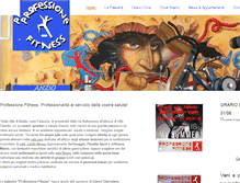 Tablet Screenshot of professionefitness.org
